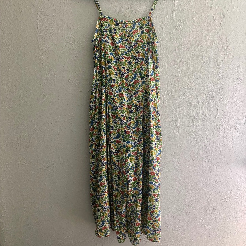 Anthropologie Floral Jumpsuit